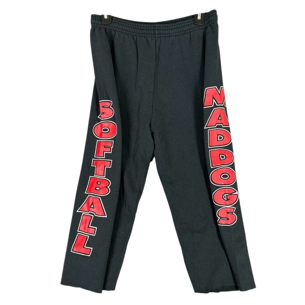 Jerzees Pants Womens Large Vintage 1990s College‎ Softball Maddogs USA made